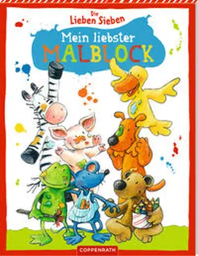  Die Lieben Sieben: Mein liebster Malblock | Buch |  Sack Fachmedien