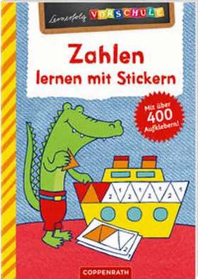  Zahlen lernen mit Stickern | Buch |  Sack Fachmedien