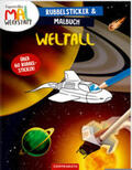  Rubbelsticker & Malbuch Weltall | Buch |  Sack Fachmedien
