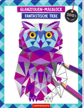  Glanzfolien-Malblock | Buch |  Sack Fachmedien