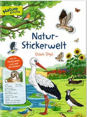  Natur-Stickerwelt - Unsere Vögel | Buch |  Sack Fachmedien