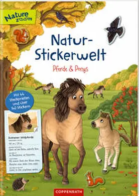  Natur-Stickerwelt - Pferde und Ponys | Buch |  Sack Fachmedien