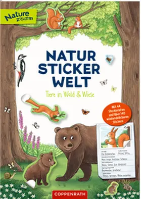  Natur-Stickerwelt: Tiere in Wald und Wiese | Buch |  Sack Fachmedien
