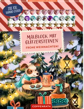  Malblock mit Glitzersteinen | Buch |  Sack Fachmedien