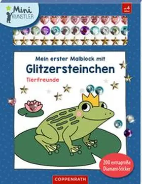  Mein erster Malblock mit Glitzersteinchen - Tierfreunde | Buch |  Sack Fachmedien