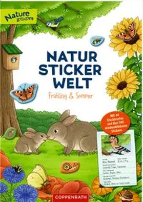  Natur-Stickerwelt - Frühling und Sommer | Buch |  Sack Fachmedien