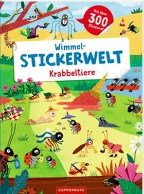  Wimmel-Stickerwelt - Krabbeltiere | Buch |  Sack Fachmedien