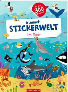 Wimmel-Stickerwelt - Im Meer | Buch |  Sack Fachmedien