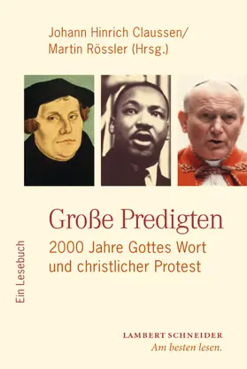 Claussen / Rössler |  Große Predigten | Buch |  Sack Fachmedien