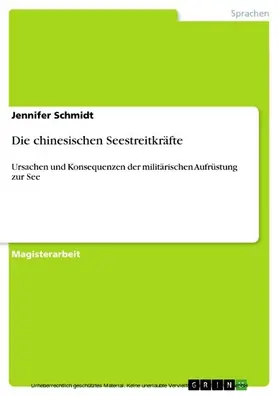 Schmidt |  Die chinesischen Seestreitkräfte | eBook | Sack Fachmedien