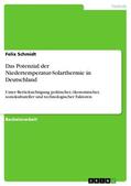 Schmidt |  Das Potenzial der Niedertemperatur-Solarthermie in Deutschland | eBook | Sack Fachmedien