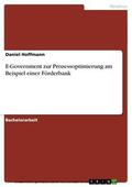 Hoffmann |  E-Government zur Prozessoptimierung am Beispiel einer Förderbank | eBook | Sack Fachmedien