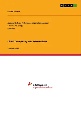Janisch |  Cloud Computing und Datenschutz | eBook | Sack Fachmedien