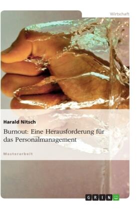 Nitsch |  Burnout: Eine Herausforderung für das Personalmanagement | Buch |  Sack Fachmedien