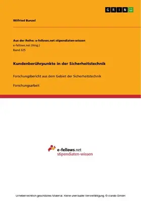 Bunzel |  Kundenberührpunkte in der Sicherheitstechnik | eBook | Sack Fachmedien