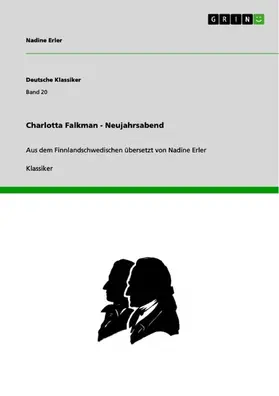 Erler |  Charlotta Falkman - Neujahrsabend | eBook | Sack Fachmedien