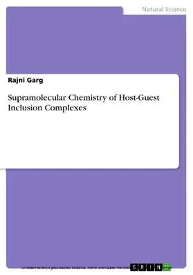 Garg |  Supramolecular Chemistry of Host-Guest Inclusion Complexes | eBook | Sack Fachmedien