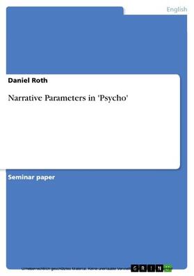 Roth | Narrative Parameters in 'Psycho' | E-Book | sack.de