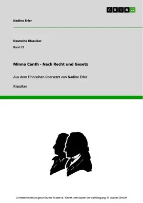 Erler |  Minna Canth - Nach Recht und Gesetz | eBook | Sack Fachmedien