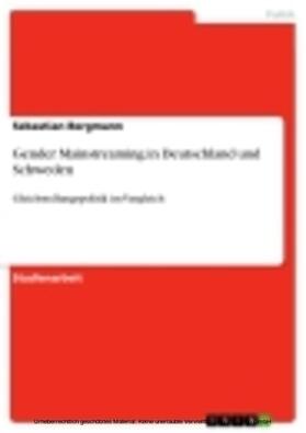 Bergmann | Gender Mainstreaming in Deutschland und Schweden | E-Book | sack.de