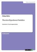 Müller |  Theorien-Hypothesen-Variablen | Buch |  Sack Fachmedien