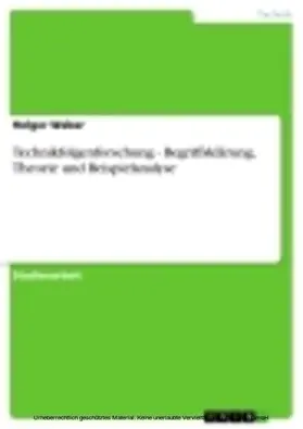 Weber |  Technikfolgenforschung | eBook | Sack Fachmedien