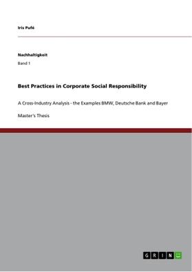 Pufé | Best Practices in Corporate Social Responsibility | Buch | 978-3-656-22794-6 | www.sack.de