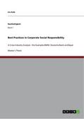 Pufé |  Best Practices in Corporate Social Responsibility | Buch |  Sack Fachmedien