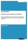 Müller |  Politischer Sprachgebrauch im Wandel | eBook | Sack Fachmedien