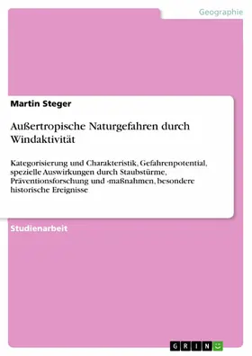 Steger |  Außertropische Naturgefahren durch Windaktivität | eBook | Sack Fachmedien