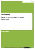 Jung |  Die Wahl des funktional richtigen Laufschuhs | eBook | Sack Fachmedien