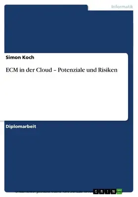 Koch | ECM in der Cloud – Potenziale und Risiken | E-Book | www.sack.de