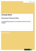 Müller |  Restaurant Financial Plan | eBook | Sack Fachmedien