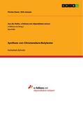 Dawe / Janssen |  Synthese von Citronensäure-Butylester | eBook | Sack Fachmedien