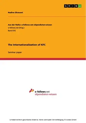 Ghanawi |  The Internationalization of KFC | eBook | Sack Fachmedien