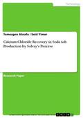 Atnafu / Yimer |  Calcium Chloride Recovery in Soda Ash Production by Solvay's Process | eBook | Sack Fachmedien