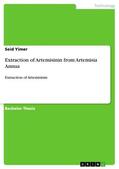 Yimer |  Extraction of Artemisinin from Artemisia Annua | eBook | Sack Fachmedien