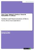 Taqa / Buttrus / Rumadthan |  Synthesis and Characterization of Mn+2, Co+2, Ni+2, Cu+2 and Zn+2 | eBook | Sack Fachmedien