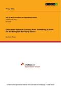 Müller |  China as an Optimum Currency Area - Something to learn for the European Monetary Union? | eBook | Sack Fachmedien