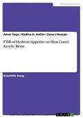 Taqa / Hatim / Hussan |  FTIR of Hydroxy Appetite on Heat Cured Acrylic Resin | eBook | Sack Fachmedien