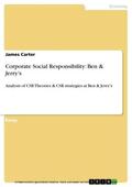 Carter |  Corporate Social Responsibility: Ben & Jerry's | eBook | Sack Fachmedien