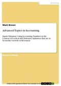 Brown |  Advanced Topics in Accounting | eBook | Sack Fachmedien