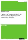 Schulz |  Nachweis der Erdbebensicherheit bei hohen Talsperren (Erddämme) mit numerischen Methoden | eBook | Sack Fachmedien