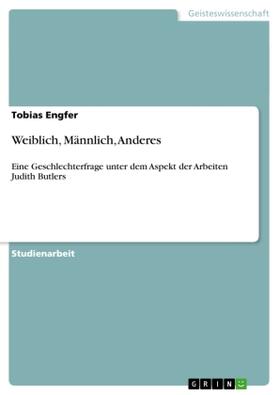 Engfer |  Weiblich, Männlich, Anderes | Buch |  Sack Fachmedien