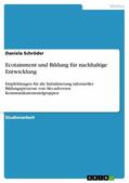 Schröder |  Ecotainment und Bildung für nachhaltige Entwicklung | eBook | Sack Fachmedien