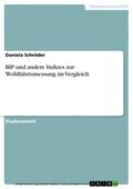 Schröder |  BIP und andere Indizes zur Wohlfahrtsmessung im Vergleich | eBook | Sack Fachmedien