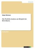 Weimann |  Die Portfolio-Analyse am Beispiel der BCG-Matrix | Buch |  Sack Fachmedien