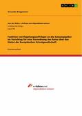 Brüggemeier |  Funktion von Regelungsaufträgen an die Satzungsgeber im Vorschlag für eine Verordnung des Rates über das Statut der Europäischen Privatgesellschaft | eBook | Sack Fachmedien