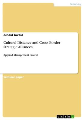 Javaid |  Cultural Distance and Cross Border Strategic Alliances | Buch |  Sack Fachmedien