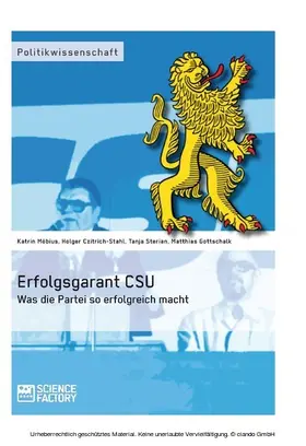 Gottschalk / Sterian / Czitrich-Stahl |  Erfolgsgarant CSU | eBook | Sack Fachmedien